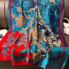 Spring Scarf Women's Luxury Design Polyester Material Smooth Scarf Soft Shawl Beach