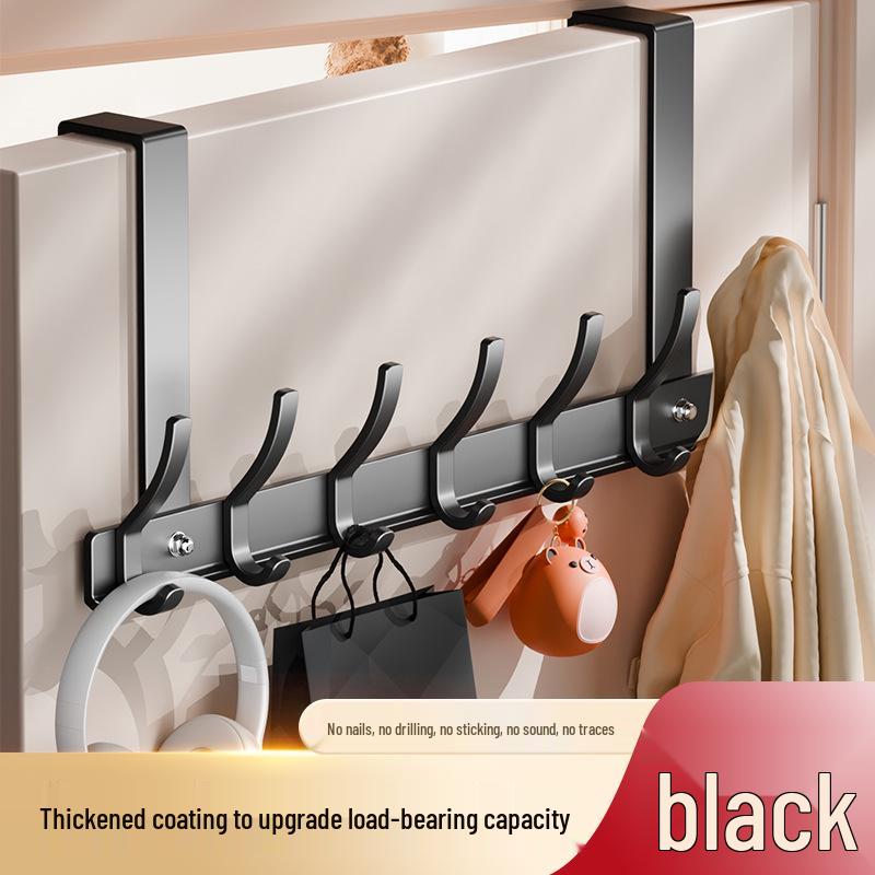 Wind Door Hook: No-Punch Clothes Hanger & Storage Rack for Entrance or Bedroom