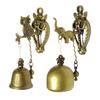 Antique Style Shopkeepers Bell Durable Wall Mounted Vintage Style Door of Bell Family Reunion Shops Gate Apartment Party