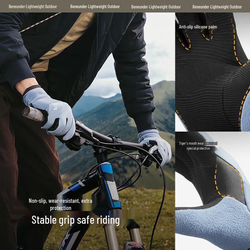 Beneunder Winter Touchscreen Fleece-lined Gloves