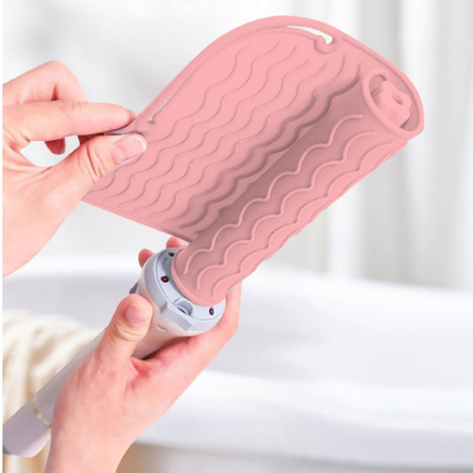 

Дорожный коврик для выпрямителей, термостойкий коврик для щипцов для завивки, стойка для выпрямителей для волос, термостойкий коврик для выпрямления и укладки волос One Size