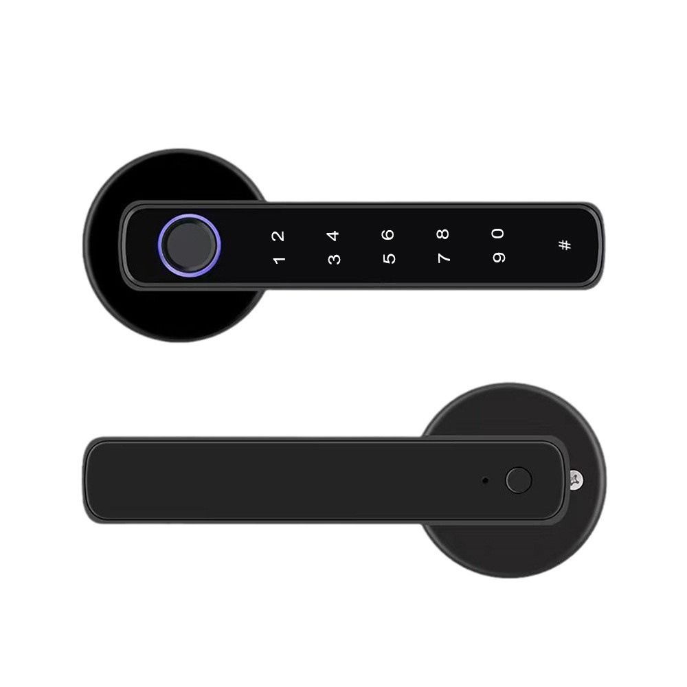 Fernverriegelung Intelligentes Fingerabdruck-Türschloss Bluetooth Biometrisches Türschloss Wohnungsgrundriss
