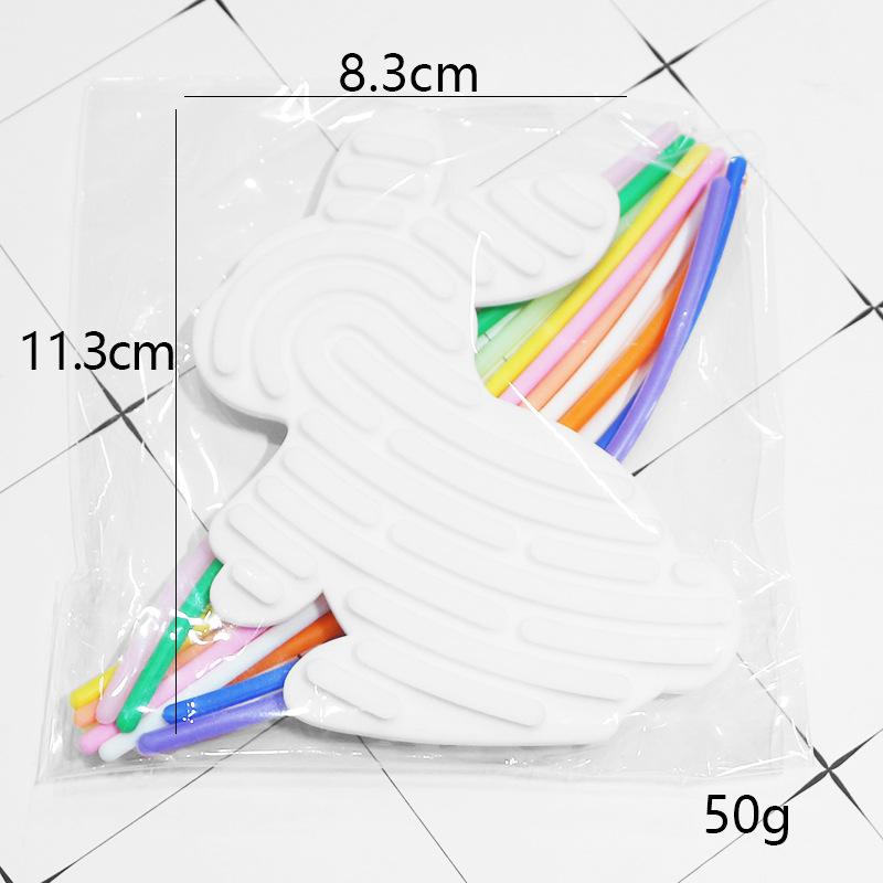 Creative Silicone Sensory Decompression Board for Kids - Educational Induction Activity Toy