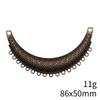 Gifts For Women Jewelry Findings & Components Curved Necklace Connector Accessories Parts Women's Bags Accessories