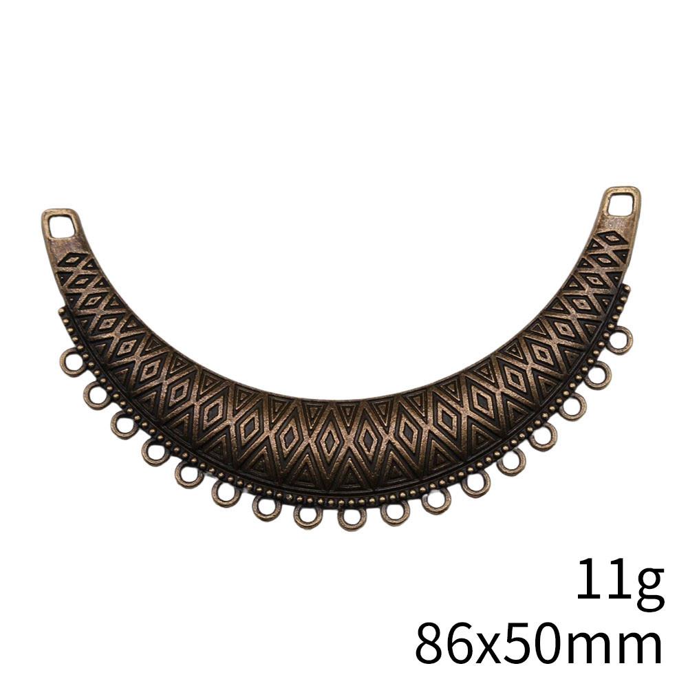 Gifts For Women Jewelry Findings & Components Curved Necklace Connector Accessories Parts Women's Bags Accessories