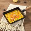 Cast Iron Tamagoyaki Frying Pan with Cedar Lid