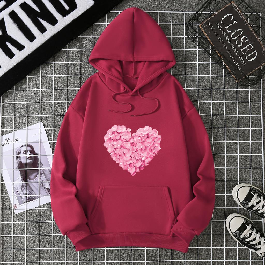 Mingxin clothing real shot printing hooded sweater women's autumn fashion personality loose zipper sweater foreign trade jacket wholesale