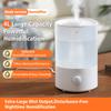 4L Large Capacity Air Humidifier with Remote Control Timer Plant Mist Aroma Diffuser for Home Office - Humidifier