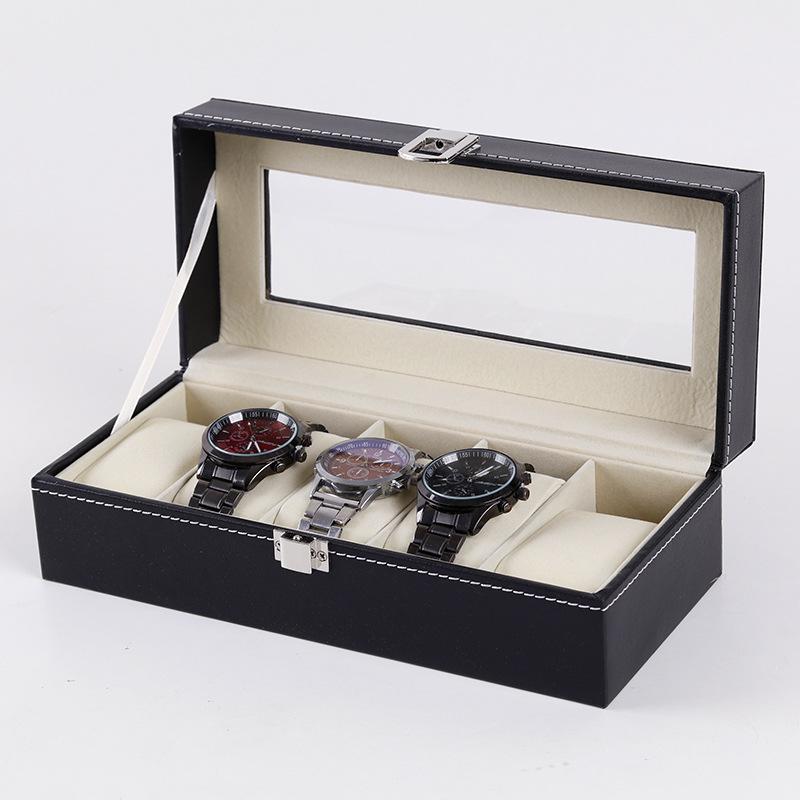 Variety PU Leather Watch Storage Box Jewelry Storage Display Packaging Box