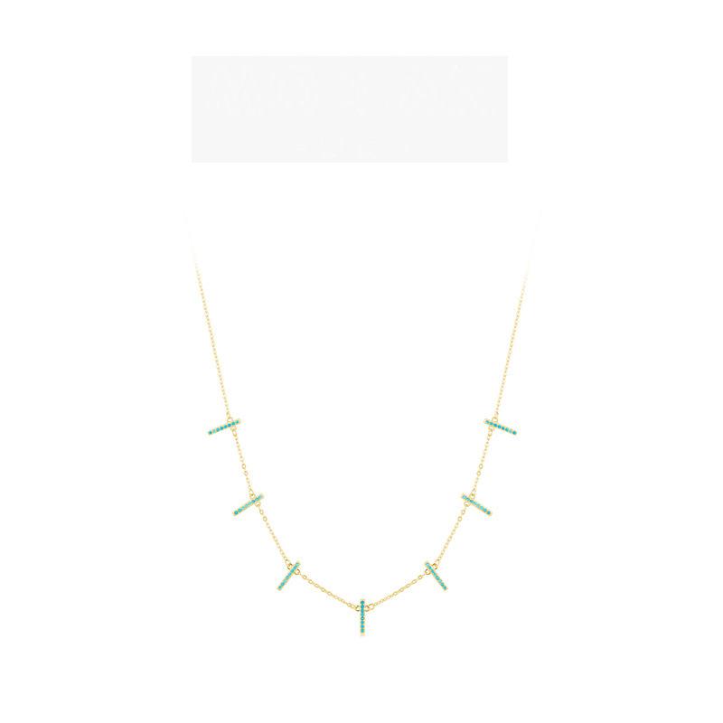 Dámsky klasický náhrdelník s príveskom Tancise S925 z mincového striebra