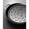 Staub Braiser Saut? Pan, Cherry, 24cm, Double-Handled, Cast Iron Enamel, Shallow, Sukiyaki Compatible, Induction Cooking Compatible [Official Japanese