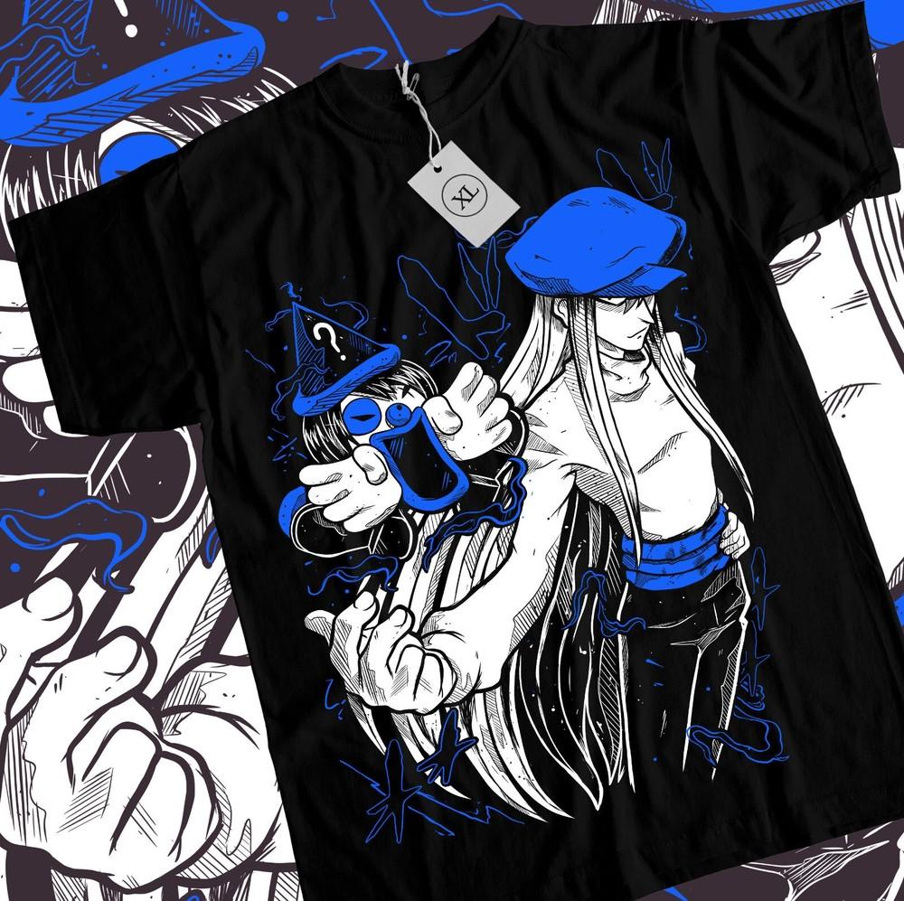 

Anime Hunter Inspired Kite T-Shirt Black All Size Unisex T-Shirt XXXXL