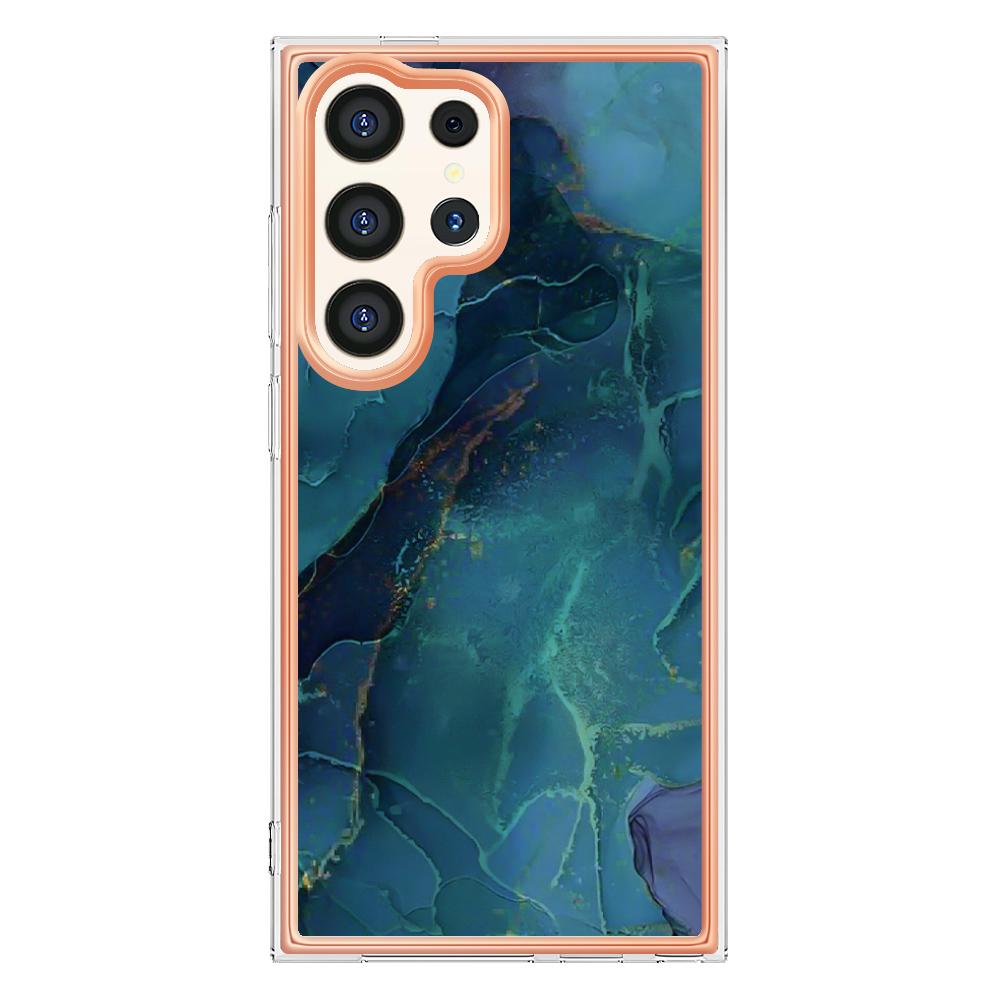 

Ремешок со съемной пряжкой из зеленого мрамора, кольцо против падения или мягкий чехол для телефона с гладким дизайном для Samsung iPhone Redmi Oppo Moto Honor Google Sony... iPhone 12 Pro