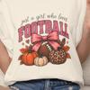 Fall Football Pumpkins Tee | Football T-Shirt