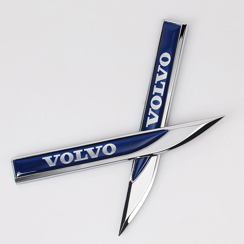 Automašīnas sānu logotipa uzlīmju dekorēšanas piederumi priekš Volvo Rdesign Polestar AWD V50 S60 XC60 S40 XC40 XC90 V60 S80 S90 V90 V70 T6 T8