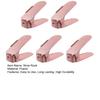 5Pcs Shoe Use Stacker Shoe Slots Adjustable Double-Layer Design Shoe Rack