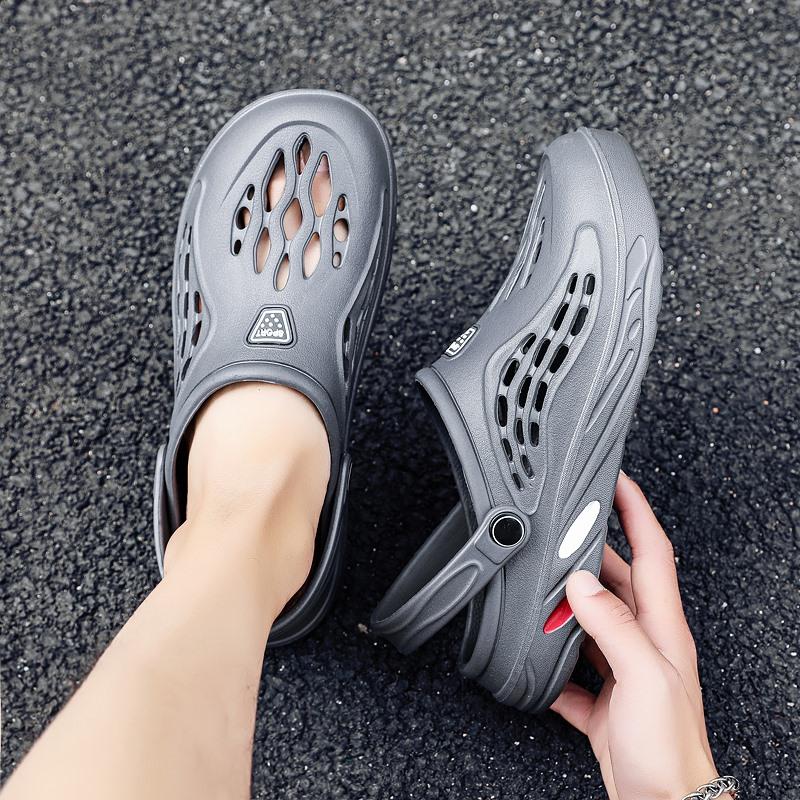 Men Flip Flops Summer Shoes Man Outside Beach Slippers EVA Light Soft Slipper Unisex Footwear Male Sandals Plus Size 36-49