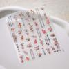 Flowers Chinese Nail Decals Phoenix Chinese Nail Decorations Vintage Chinese Nail Stickers  Gifts