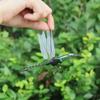 4 Sets \2 Sets Black Dragonfly - Waterproof PVC, Perfect For Garden Or Interior Use, Classical Style, No Electricity Required