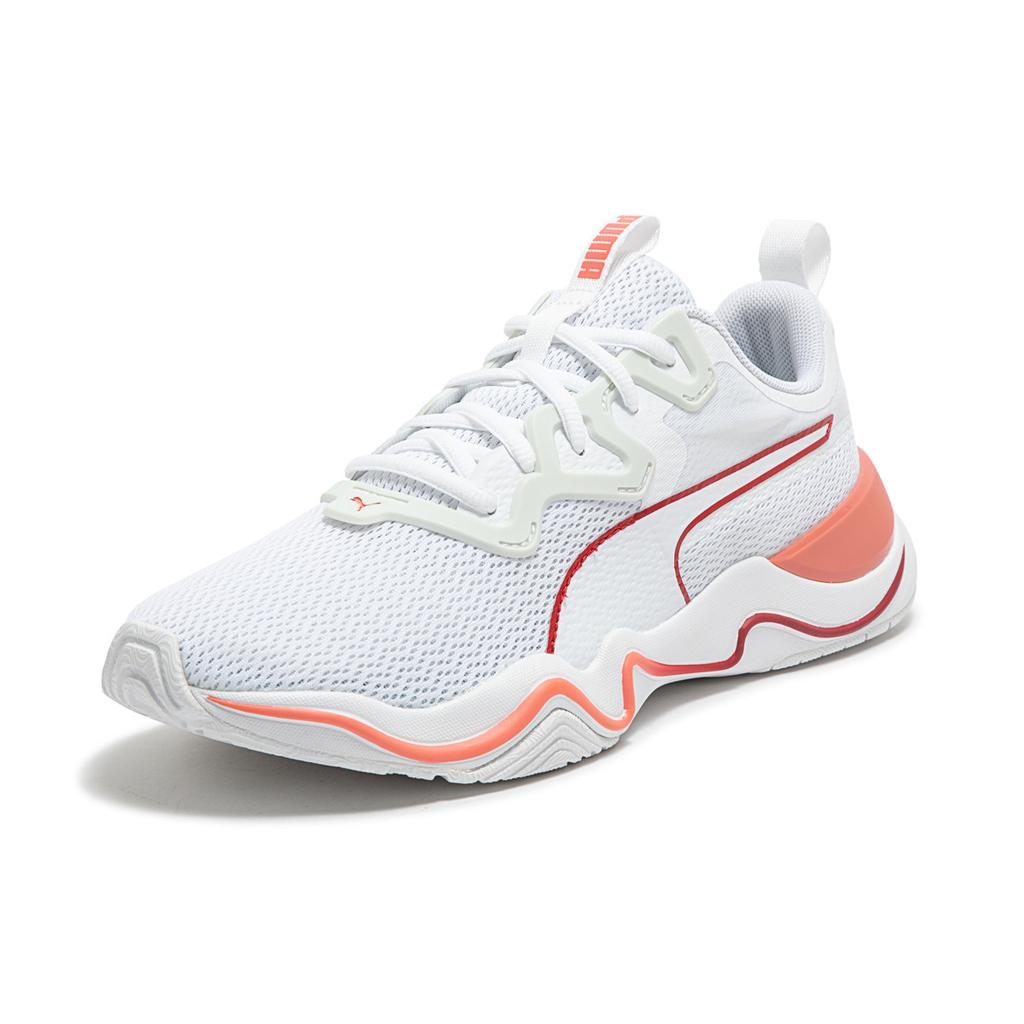 Puma Zone Xt Comfortable Versatile Non-Slip Wear-Resistant Breathable Low-Top Running Shoes Women sneaker White Orange 193031-15