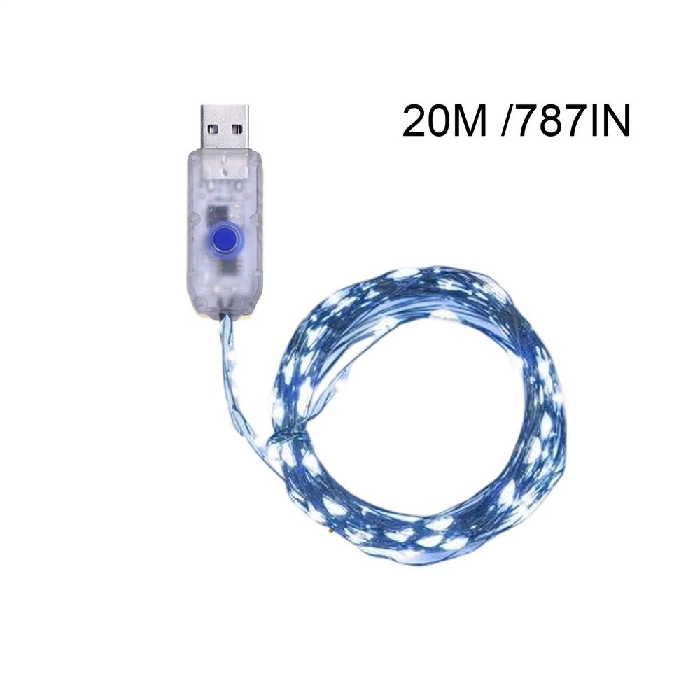 USB LED String Lights Fairy String Lights 8-Mode LED String Lights for Christmas Wedding Party Home Holiday Decoration