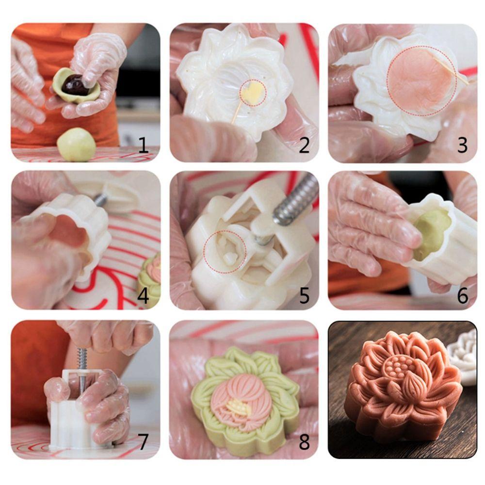 Flower Embossing Cake Making Pastry Tools Mooncake Mould Cookie Mold Baking Accessories Food Mold