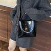 Premium Sense Large Capacity Portable Bucket Bag Women 2025 New Fashion Niche Simple Casual Single Shoulder Oblique Span Bag
