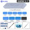 Mijing Z20 Pro Reballing Stencil Fixture Kits for iPhone X-17 Pro Max Motherboard Middle Frame Planting Tin Platform Hand Tools