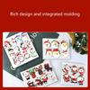 Chocolate Mold Christmas Series Silicone Material for Kitchen DIY Cookie Fondant