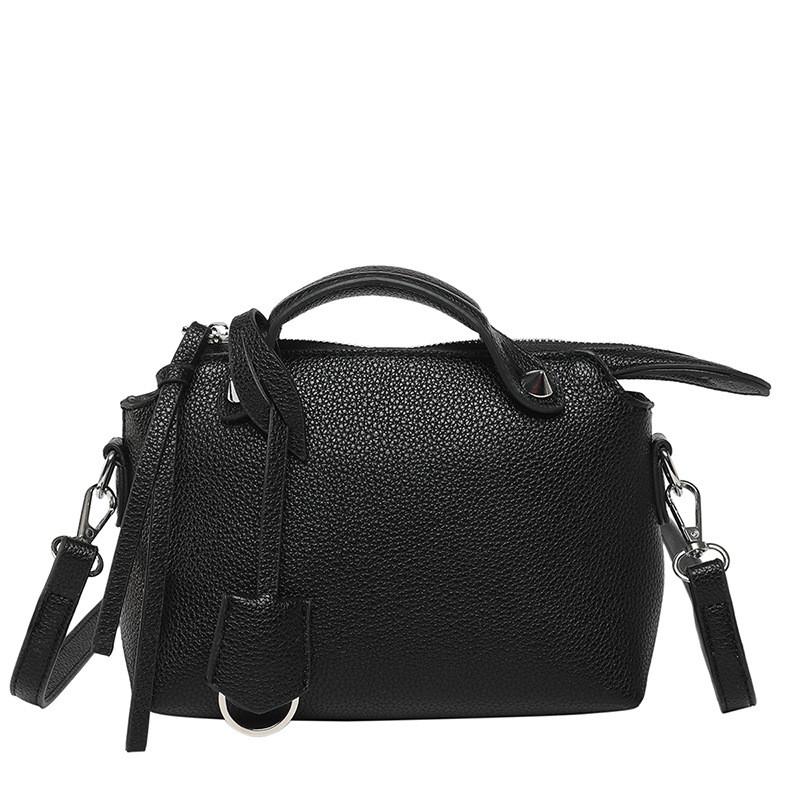 

Color Boston Solid Tote Handbag Women Single Shoulder Crossbody Bag Fashion