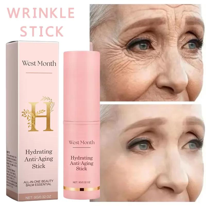 Kolagen Odstranění Vrásek Multi Bounce Balzám v Tyčince Okamžitý Anti-Aging Zpevnění Lifting Rozjasnění Obličeje Hydratační Kosmetika pro Unavenou Pleť