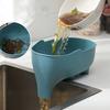 Elephant Drain Basket Multi-purpose Kitchen Storage Drain Basket Household Fruit and Vegetable Basket Plastic Drain Basin