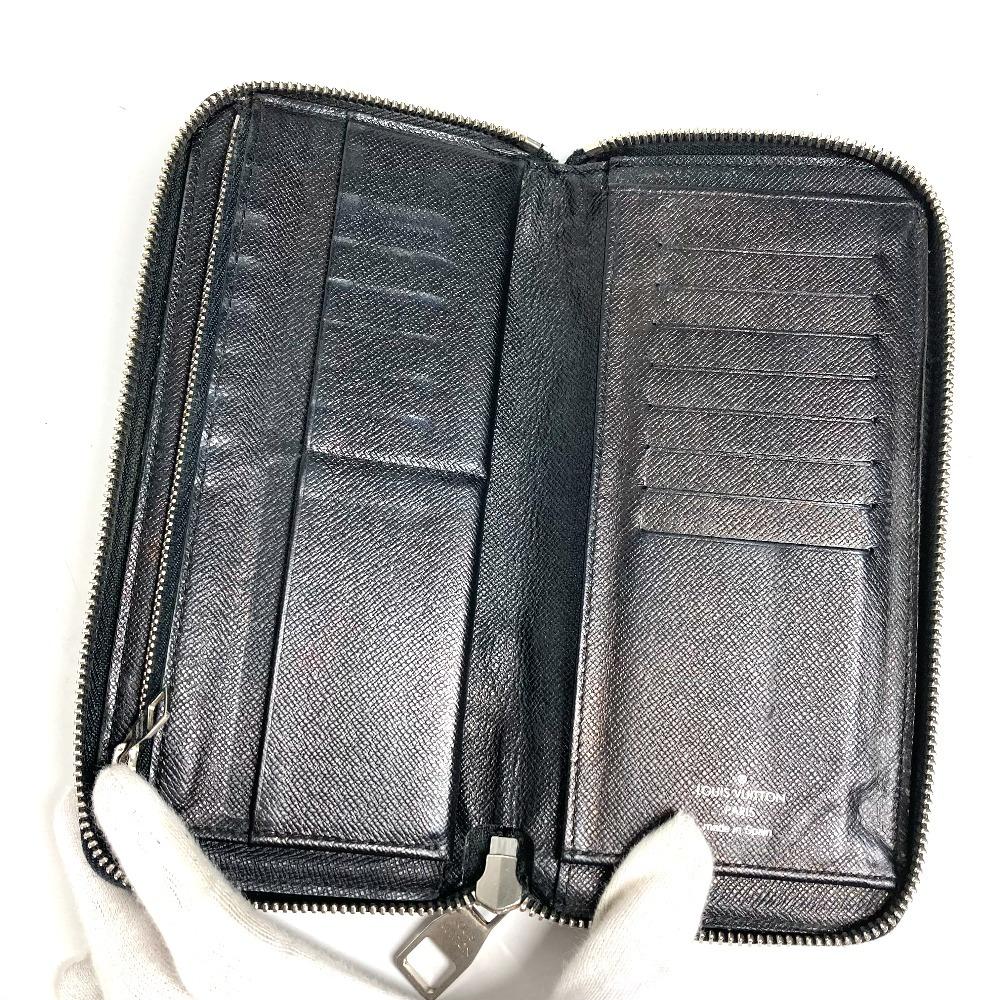 Louis Vuitton N63095 Damier Graphite Zippy WalletVertical Zip Around Long Wallet