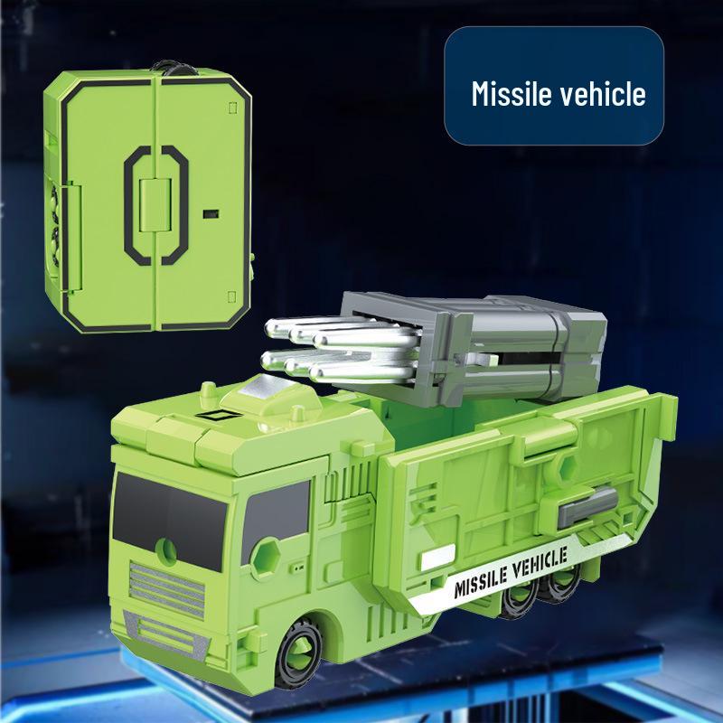 

Детский трансформирующийся робот-цифра, игрушка-комбайнер – Собранный Автобот