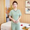 Teluoman Women's Summer Spa & Salon Workwear Set