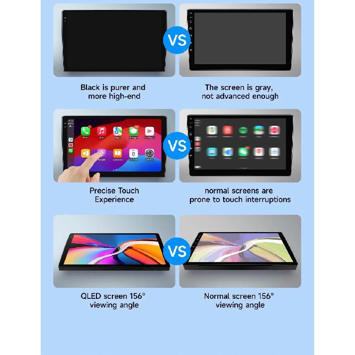 Android 14 Incell IPS Multimedia Car Radio Carplay Auto Player GPS Navigation for Toyota Hyundai Nissan Kia LADA FIAT VW 9 Inch