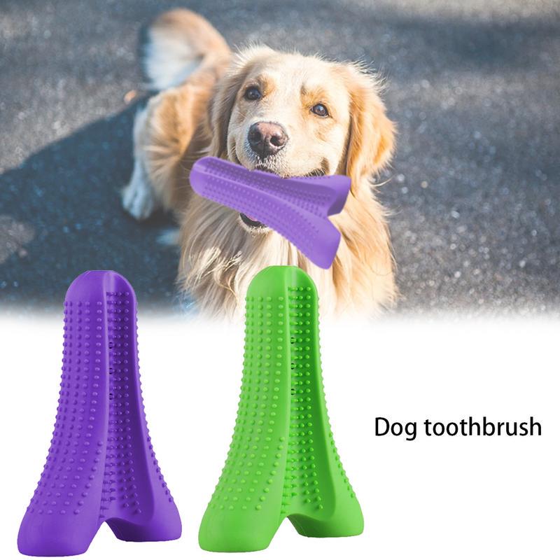 silicone dog toothbrush