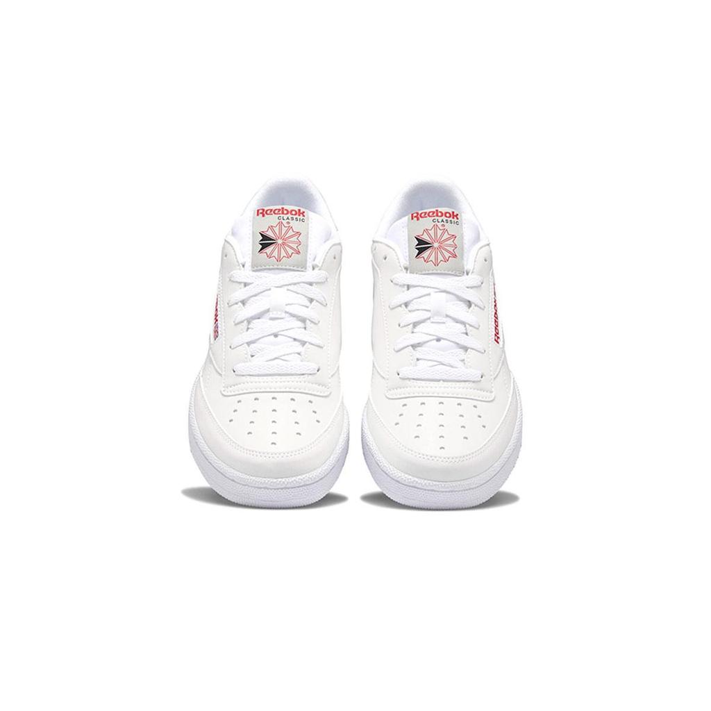 Reebok Classic Club 85 White Skate Shoes 'White Red' DV7240