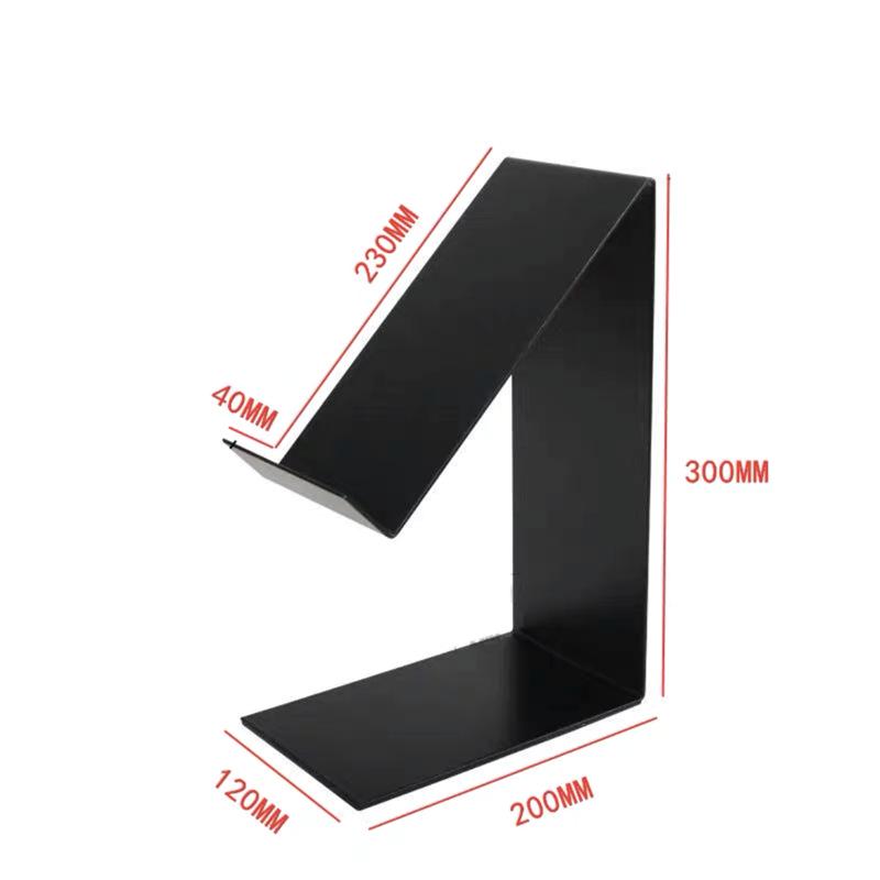 Acrylic Bookends and Stand for Books, Booklets, Records, and Displays