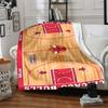 1pc Bulls Court Flannel Blanket, Soft Skin Friendly with Digital Printing, Various Sizes Available for Family, Friends, Birthday
