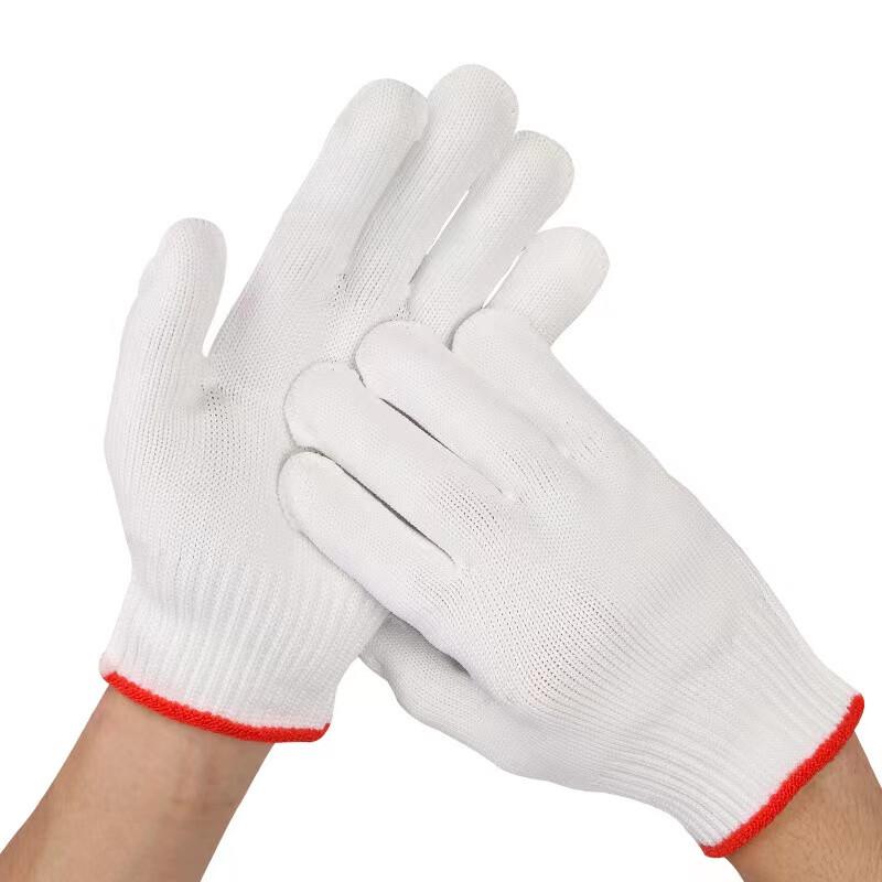 

Fuan Telao White Nylon Work Gloves