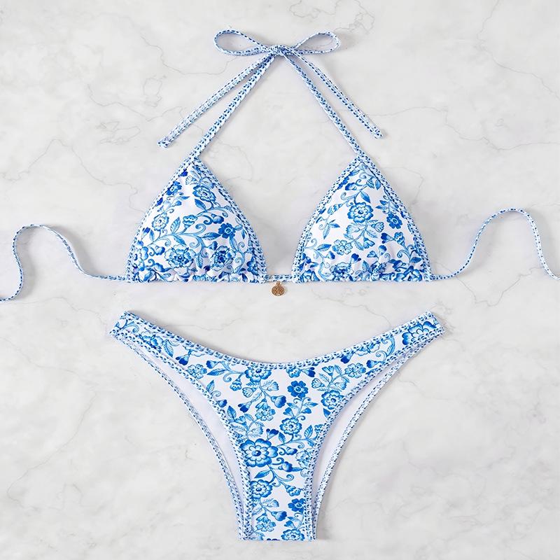 2025 Sexy Triangle Cup Tie-Up Bikini