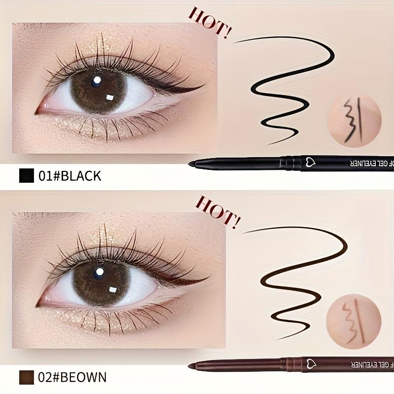 Premium Smooth Gel Eyeliner Pens Long-Lasting, Waterproof & Smudge-Proof for Easy Application