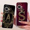 For Huawei nova 11 11se 11pro Case For Huawei nova 11 Pro Cover Clear Luxury A-Z Letters Cool Crown 2D Painted Soft Casing