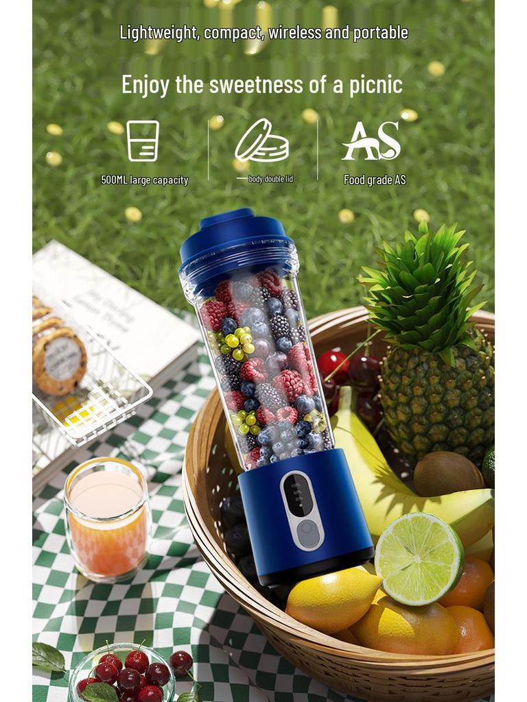 Portable 600ML Automatic Fresh Juice Blender Cup