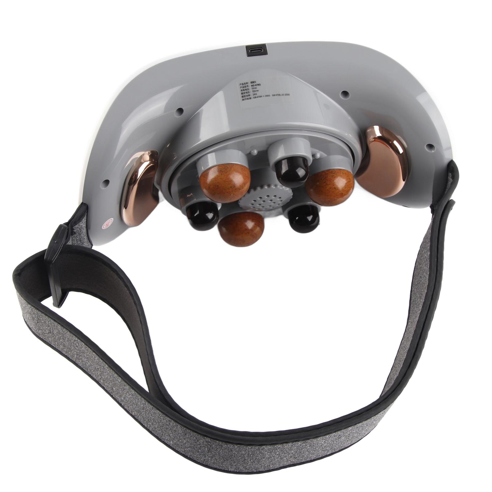 

Массажер для живота с каменными иглами, портативный автоматический регулируемый пояс для живота для домашнего офиса и женщин