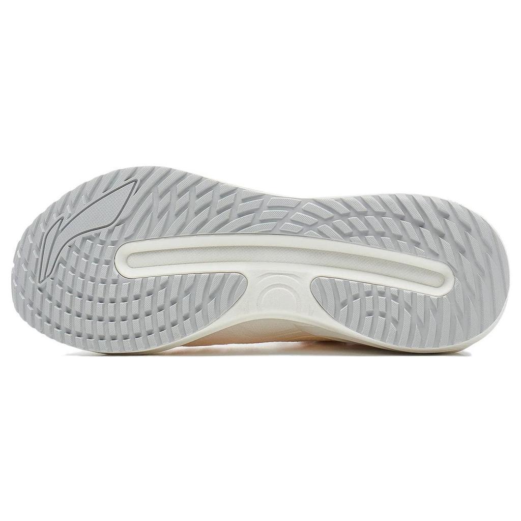 Li Ning YueYing 3.0 Comfortable Round Toe Cushioning Slip Resistant Low Top Running Shoes Women's White ARHT020-11