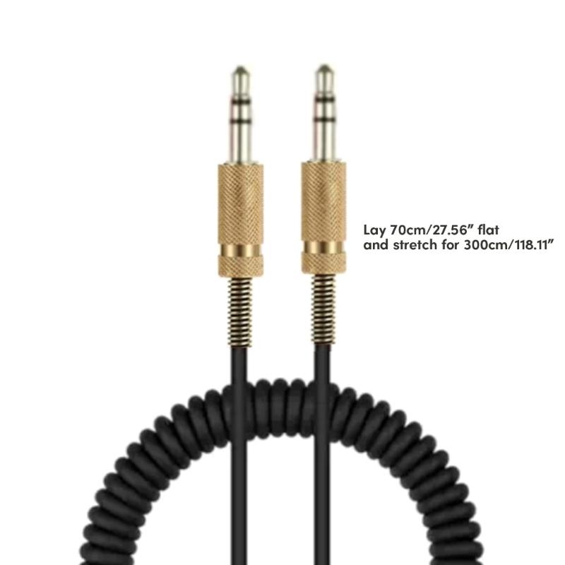 Ersatz-Kopfhörer-Spiralkabel für Marshall Major II 2 3 Kopfhörerkabel