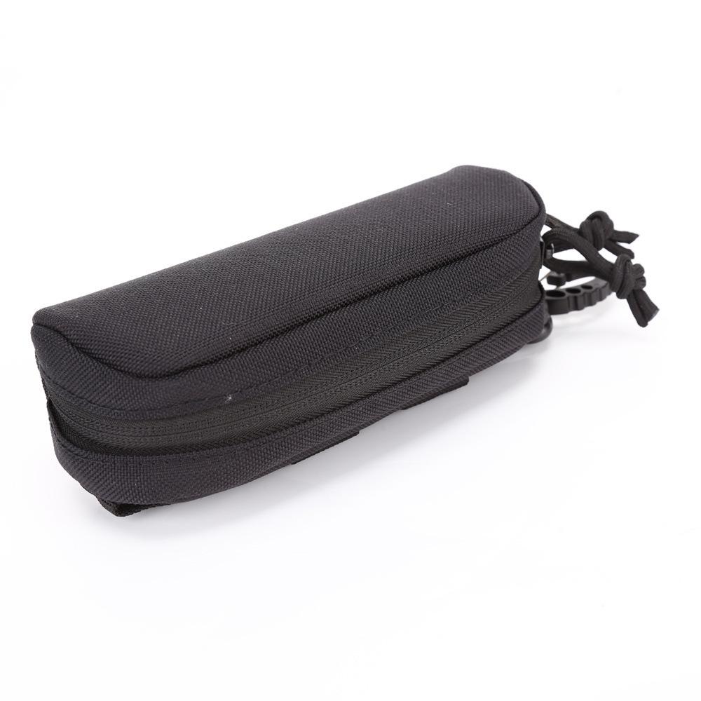 Nylon Hard Shell Sunglasses Case with Molle System