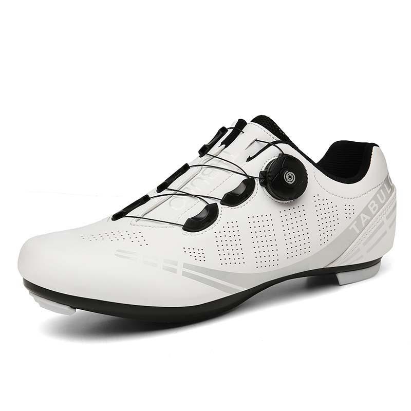 Unisex Mountain and Road Cycling Shoes with Hard Soles and Lock System